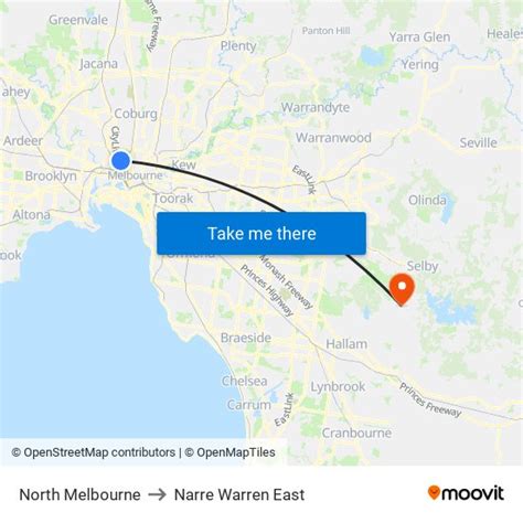 narre warren to morwell|Morwell to Narre Warren, Melbourne with public transportation